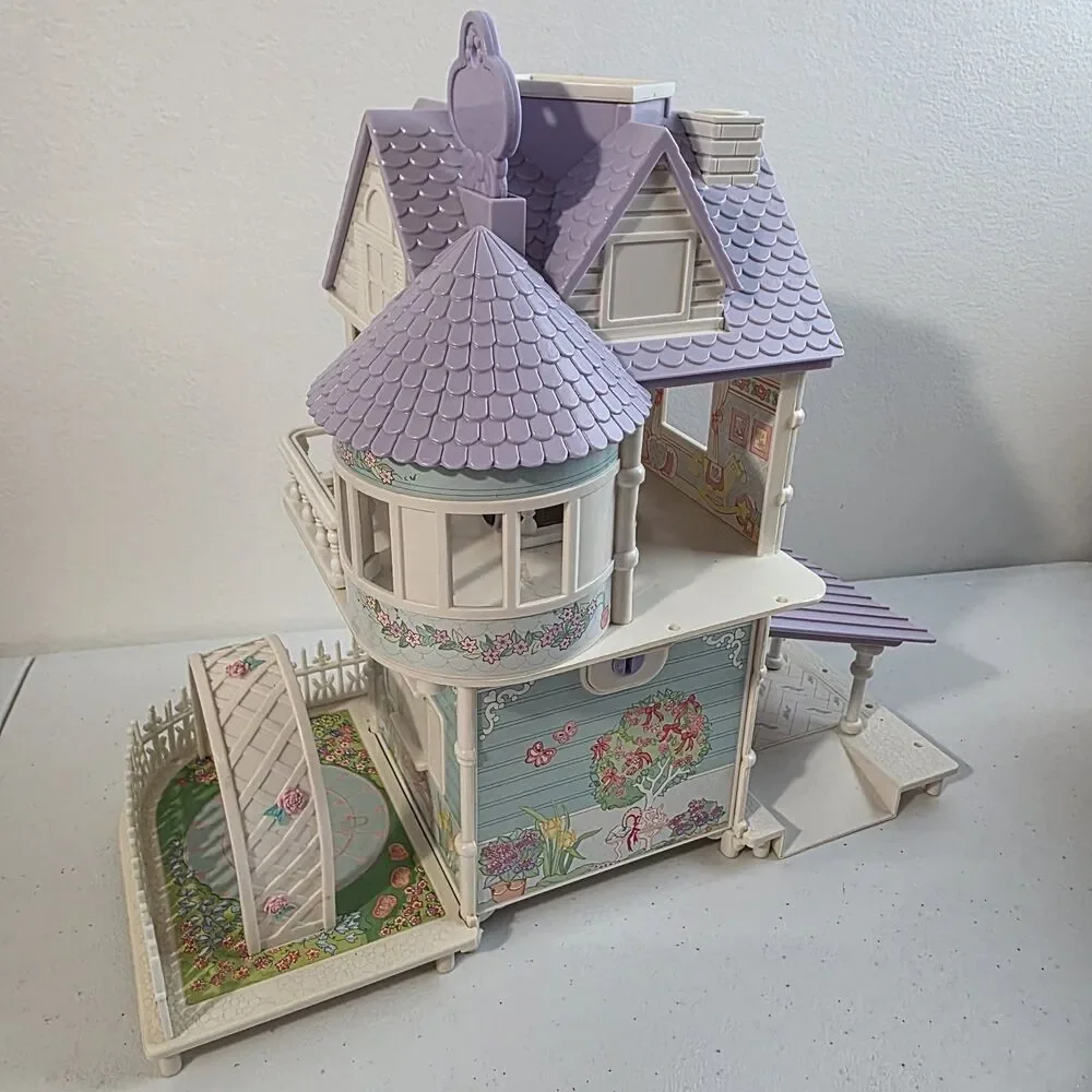 Fisher Price Precious Places Baby's Nursery Cottage 1988 Vintage Vtg Read